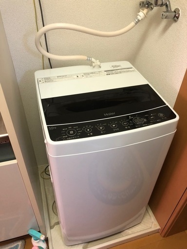 【受け渡し予定者決定】ハイアール 洗濯機 5.5kg 美品 一人暮らし