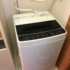 ハイアール 洗濯機 5.5kg 美品 一人暮らし
