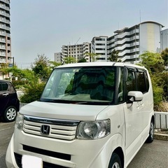 軽自動車 ホンダ　N-BOX ホワイト　車検付き　早期取引き値下...