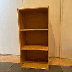 ごく普通のカラーボックス