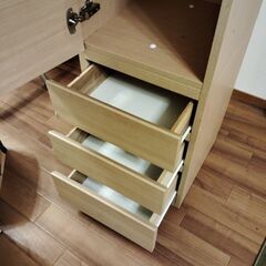 扉付き収納　本棚　書類棚