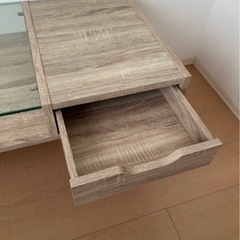 ローテーブル センターテーブル ガラスの画像