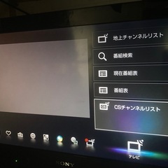 テレビモニター・HDMIケーブルの画像