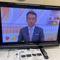 ※　プラズマテレビ　P42-HR02 42インチ　リモコンあり　2008年製　動作確認済み　現状品