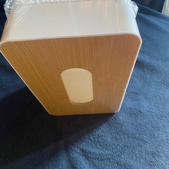 新品未使用ティシュボックスの画像