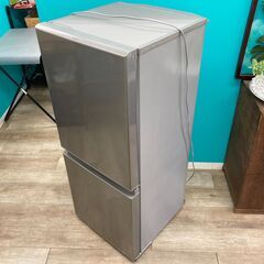 【お売りします】 AQUA　ノンフロン冷凍冷蔵庫　AQR-13K(S)　2021年製　2ドア　126L　右開き