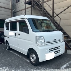 三菱 軽自動車 ミニキャブバン　平成29スライドドア　貨物　早期...