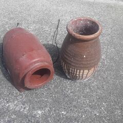 （断捨離）タコ壺　2個