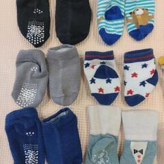  値下げ7月処分 靴下　ミトン　レッグウォーマー　新生児〜9cmの画像