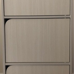 ニトリ 棚 ラック 蓋付き ホワイトウォッシュ