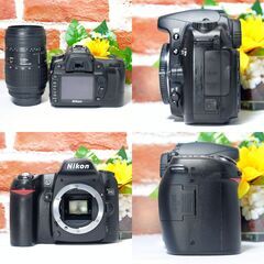 【全国送料無料】 Nikon D80✨ショット数わずか！ 超望遠 レンズセット ズームセット✨ 届いたらすぐに使えます✨ ニコンの画像