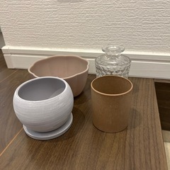 観葉植物　鉢カバー　花瓶