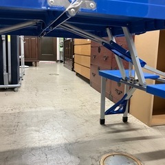 ☆値下げ☆H2505-093 折りたたみキャンプテーブル キズ汚れ有りの画像