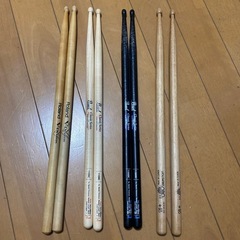 ドラムスティック　4種