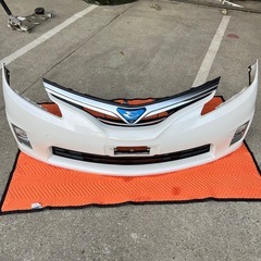 エスティマハイブリッド　フロントバンパー