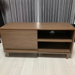 テレビ台 ラック棚 ブラウン木目調