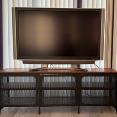 46インチ SHARP AQUOS 液晶カラーテレビ／Ikea テレビ台　セット