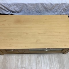 木製テレビ台　テレビボード　引き取り専用商品　　の画像