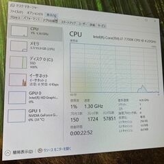 🎮【ゲーミングPC｜GTX1660Ti搭載｜動作確認済・即使用可】の画像