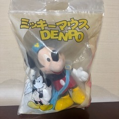 ミッキーマウス 電報ぬいぐるみ（For youメッセージ＆手紙筒付き）の画像