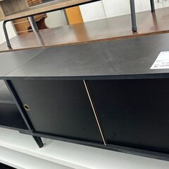 ★ジモティ割あり★  テレビ台 ブラック H45×D30×W15...