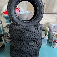 4本セット　バリ溝　 ヨコハマ　ジオランダー　X-AT 285/...