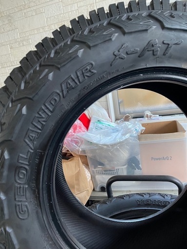 4本セット　バリ溝　 ヨコハマ　ジオランダー　X-AT 285/60r18 YOKOHAMA GEOLANDAR LT285/60R1