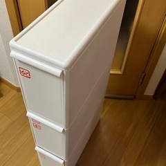 分別ゴミ箱　幅17cmの画像