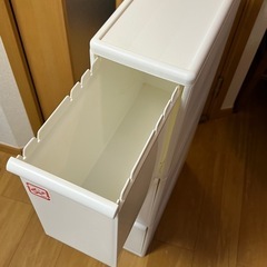 分別ゴミ箱　幅17cmの画像