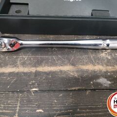 【中古】KTC ネプロス 3/8 9.5sq ロングラチェットハンドル NBR390ALの画像
