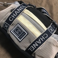 レア 正規品 シャネル スポーツライン ウエストバッグ ボディバッグの画像