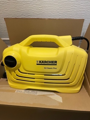 【美品】ケルヒャー高圧洗浄機　K2 クラシックプラス　カーキット