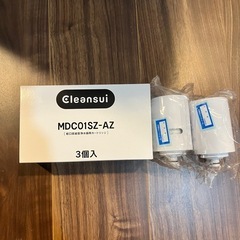 【Cleansui】浄水器カートリッジ5個の画像