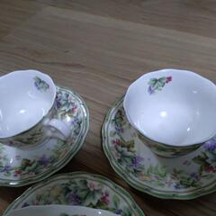 先着1名さまに500円にします。コーヒーカップセット5客セットの画像