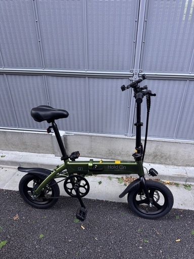 HOLD ON 折りたたみ電動アシスト自転車