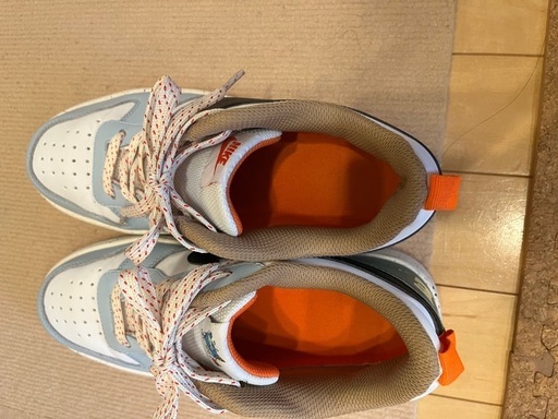 ほぼ新品❗️Nike Court Borough Low 2 'White Alabaster Speckled' DX6052-101 GS ナイキ コート バーロウ LOW 2 "ホワイトアラバスタースペックル"