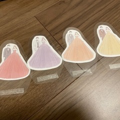 【0円】お色直しドレス色当てクイズセットの画像