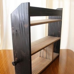 【新品未使用】スパイスラック(キッチンペーパーホルダー付き)の画像