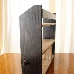 【新品未使用】スパイスラック(キッチンペーパーホルダー付き)の画像