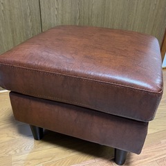 ソファ★スツール★ブラウン★未使用★手渡し★50×50×40h