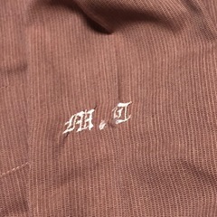 メンズ 長袖シャツ M 前開き  クリーニング済
の画像