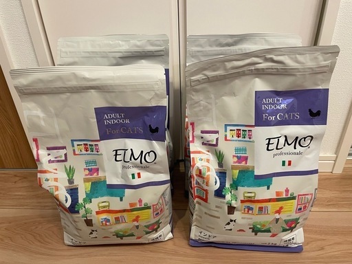 計8kg】エルモ ELMO キャットフード 成猫用 インドア