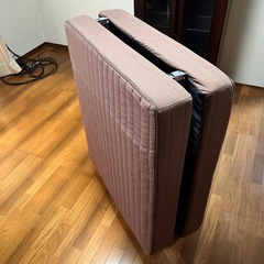【引取り限定！】折りたたみベッド シングルサイズ