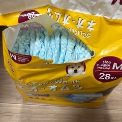 【無料で差し上げます】犬用オムツ Mサイズ　小•中型犬用 の画像