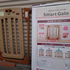 【お取引決定】ベビーゲート　専用ワイドパネルМ付　日本育児の画像
