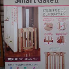 【お取引決定】ベビーゲート　専用ワイドパネルМ付　日本育児の画像