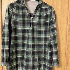 ワンボタンブラウス