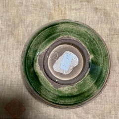 お値段交渉承ります　織部　菓子鉢　【希少】骨董 時代あり コレクション　天目茶碗  茶器　茶道具の画像
