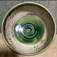 お値段交渉承ります　織部　菓子鉢　【希少】骨董 時代あり コレクション　天目茶碗  茶器　茶道具の画像