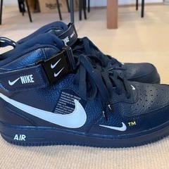 超希少❗️美品❗️ Nike Air Force 1 Mid Utility "Obsidian"の画像